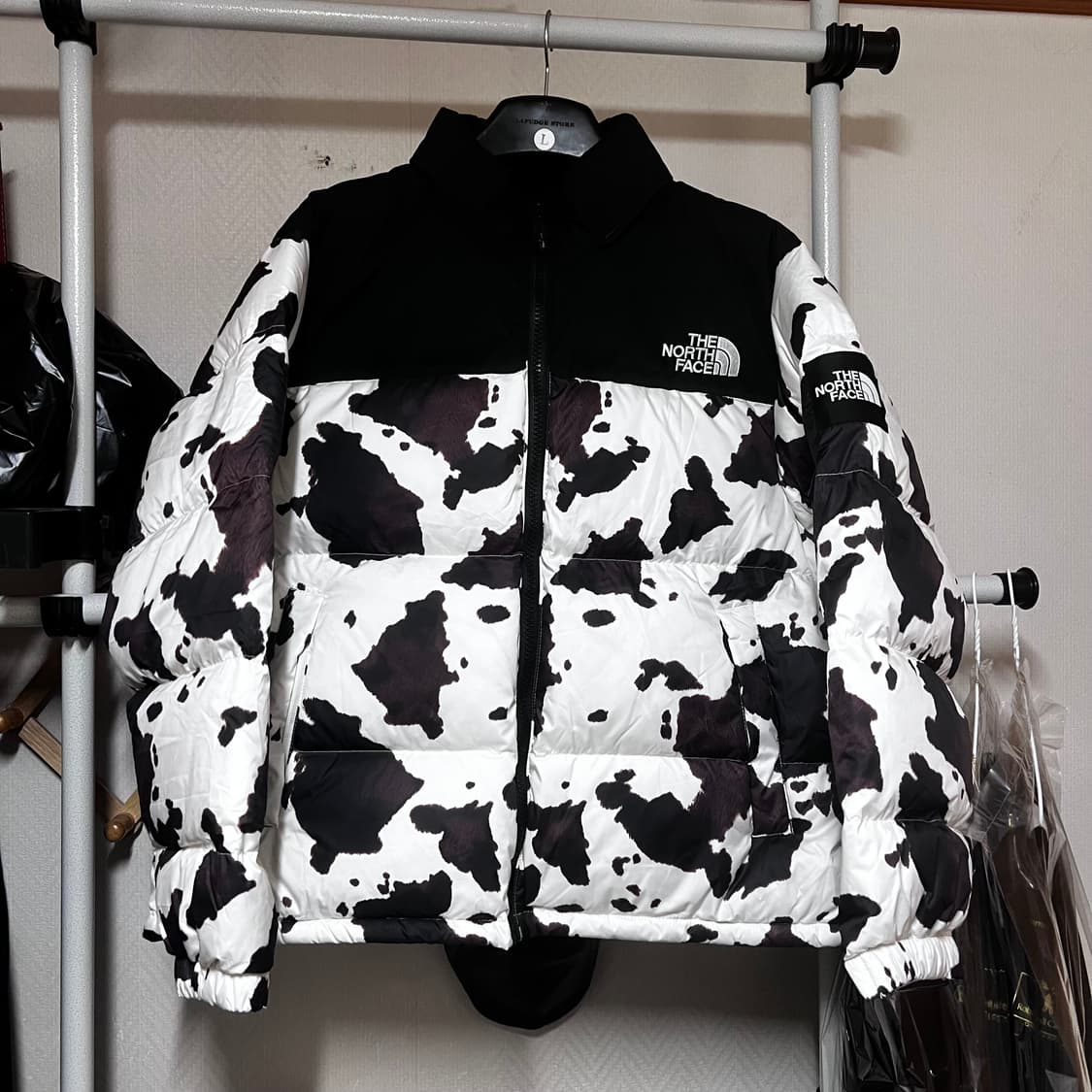 [XL] 노스페이스 노벨티 눕시 다운 자켓 얼룩 nj1dl50m 상품이미지1