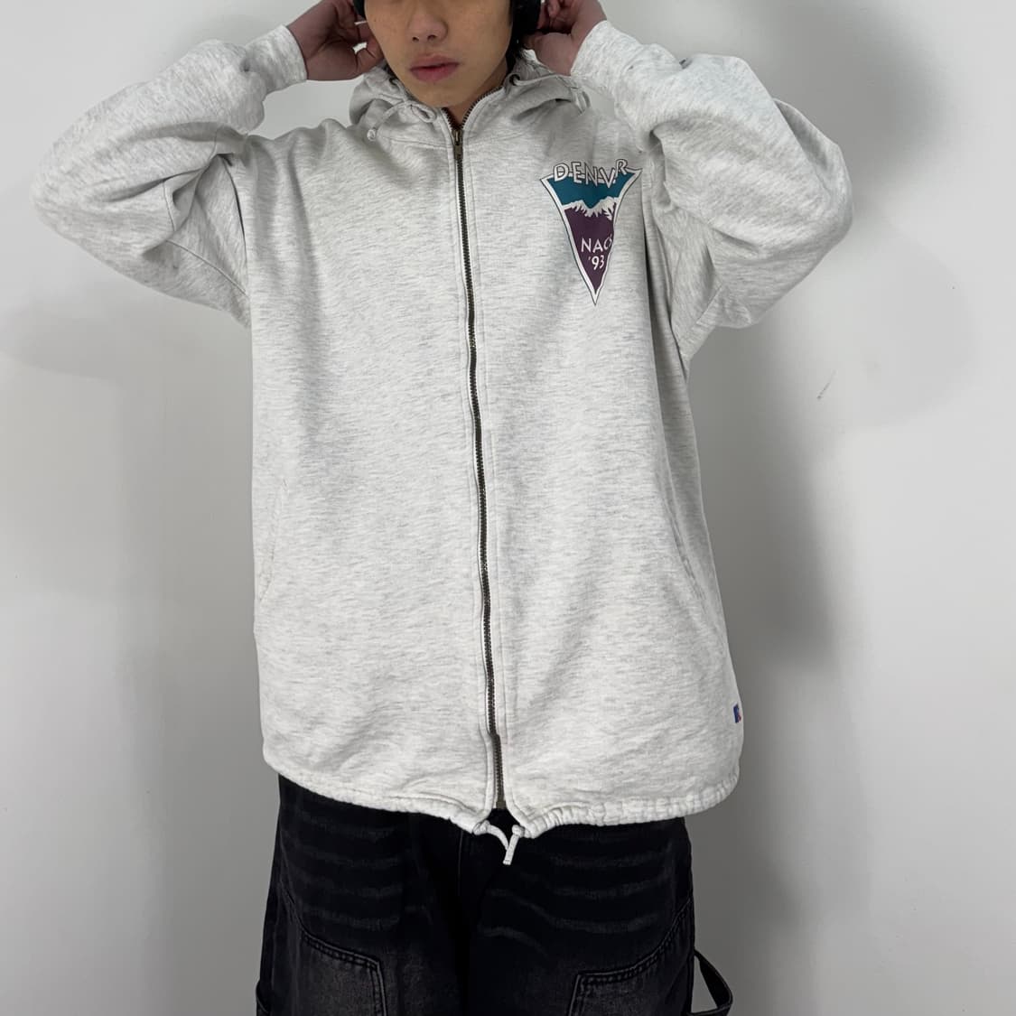 90’s Russell Athletic Denver Hoodie 상품이미지3