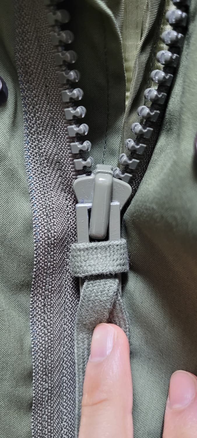 피쉬테일 오리지널 m65 개파카 라지 L사이즈 상품이미지7