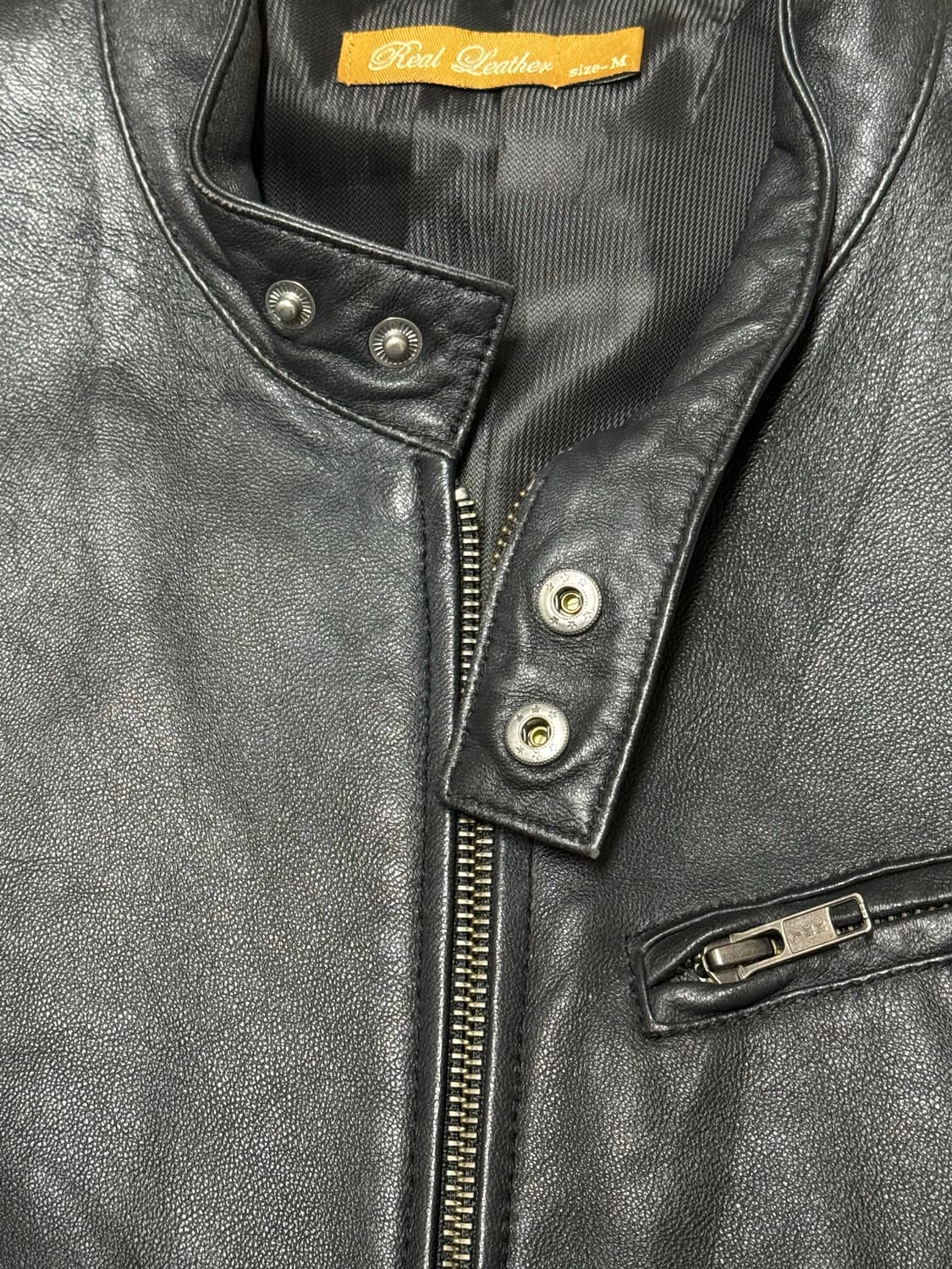 리얼레더 양가죽 레더자켓 상품이미지6
