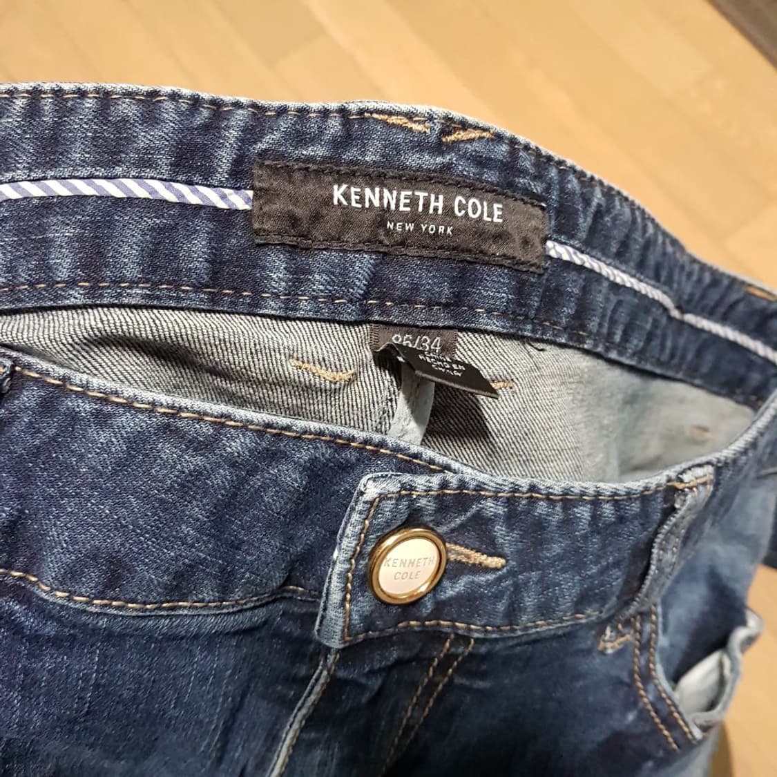 34인치/ 캐네스콜 / 스판 슬림청바지/2-수수 상품이미지4