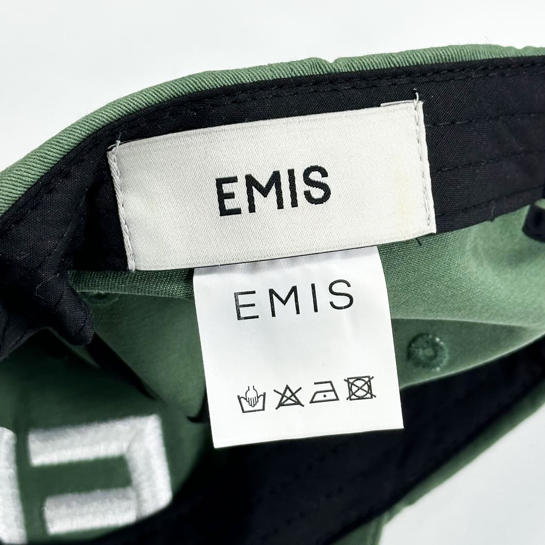 이미스 빅 이니셜 그린 볼캡 모자 상품이미지5