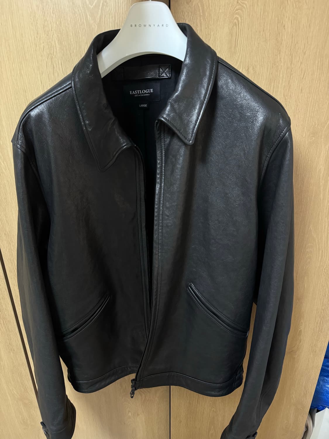 이스트로그 스포팅 가죽 레더자켓 L(105) 상품이미지4