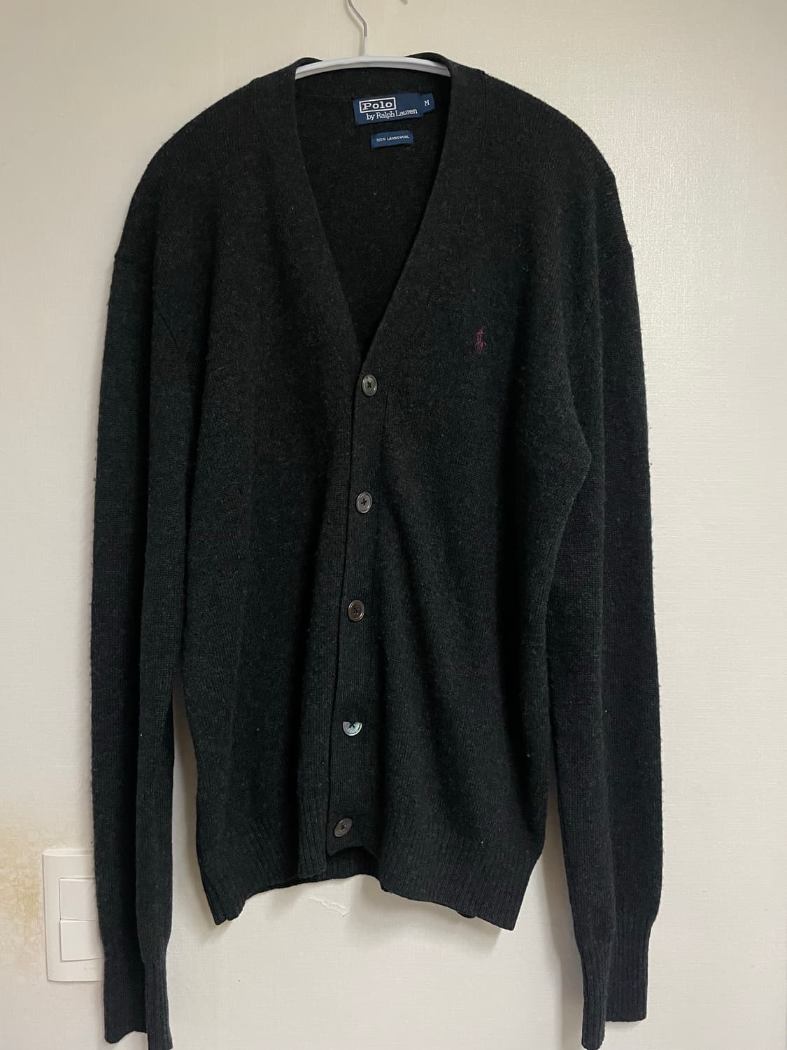 폴로 램스울 가디건 상품이미지1