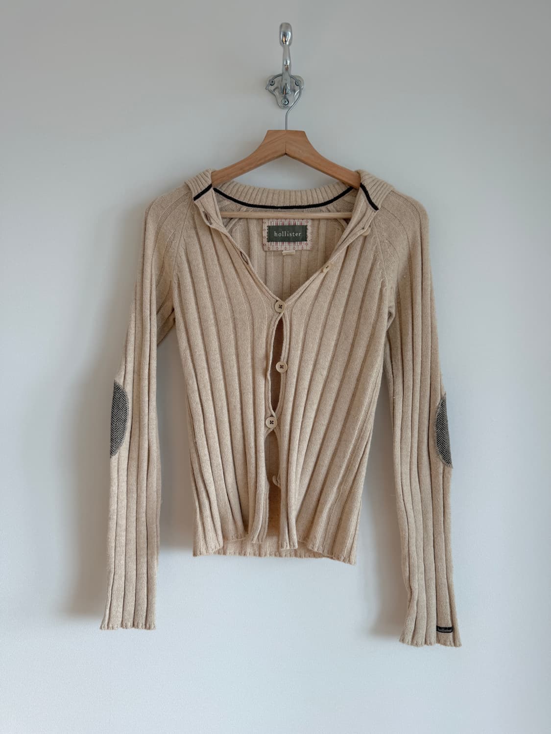 홀리스터(hollister) 코튼&울 가디건 상품이미지1