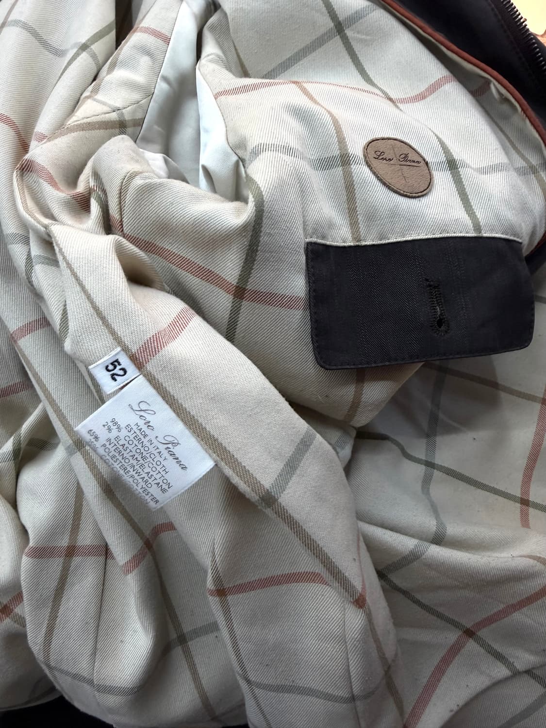 52/ 로로피아나 워싱 패디드 헌팅자켓 상품이미지10