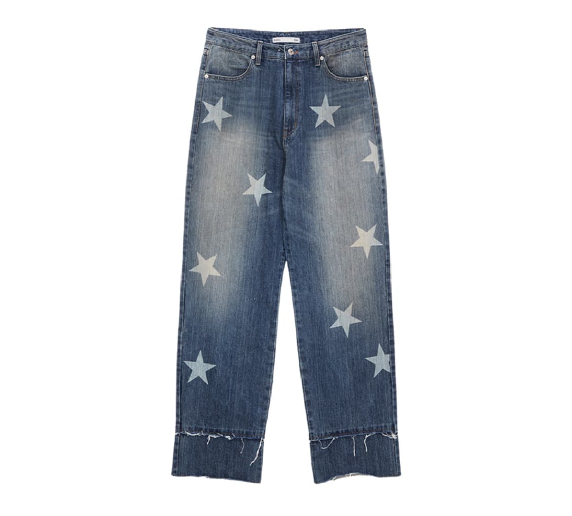 마뗑킴 STAR DENIM PANTS IN BLUE  상품이미지1