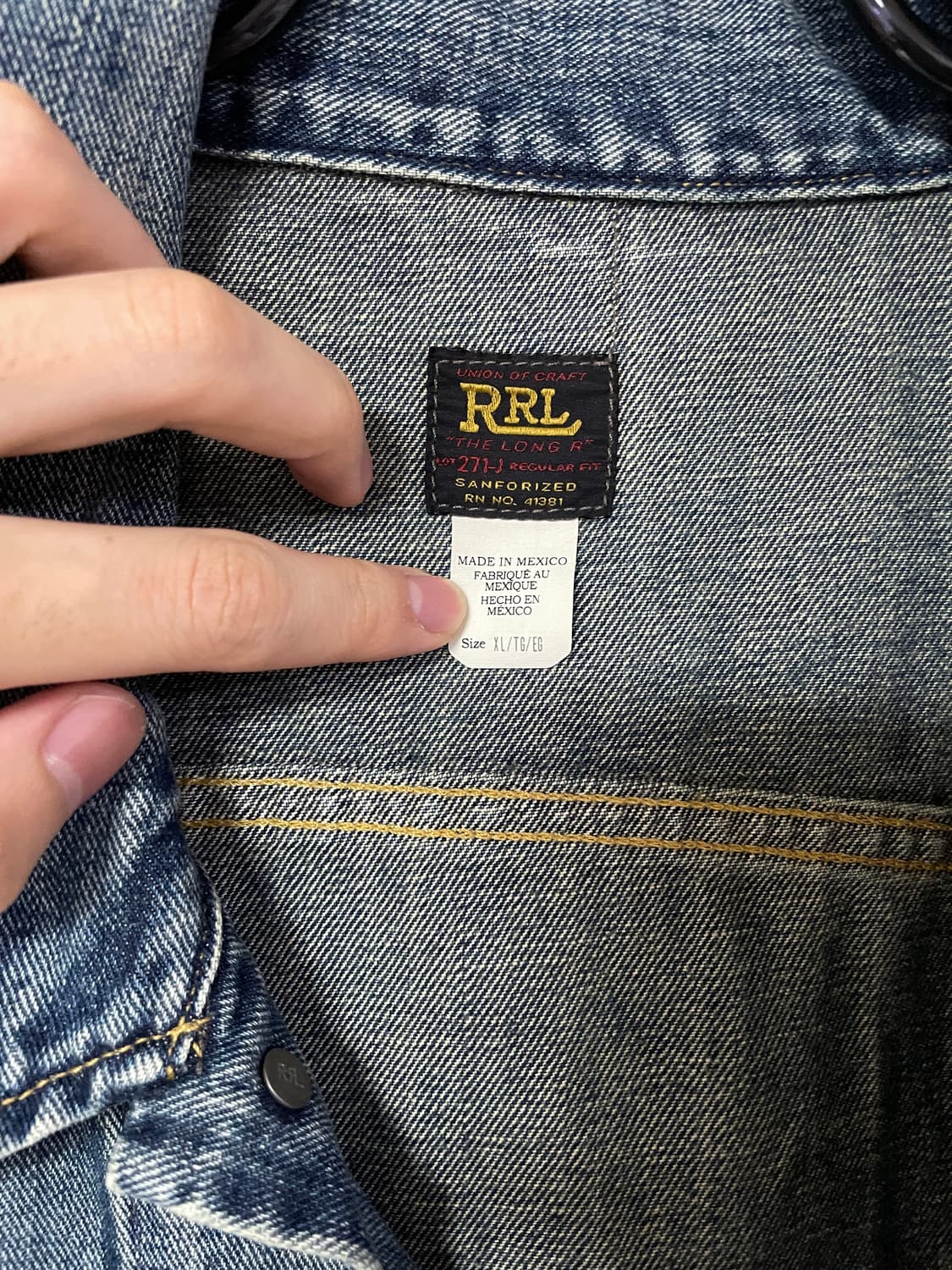 RRL Lot271 리랜드 xl 판매 상품이미지2
