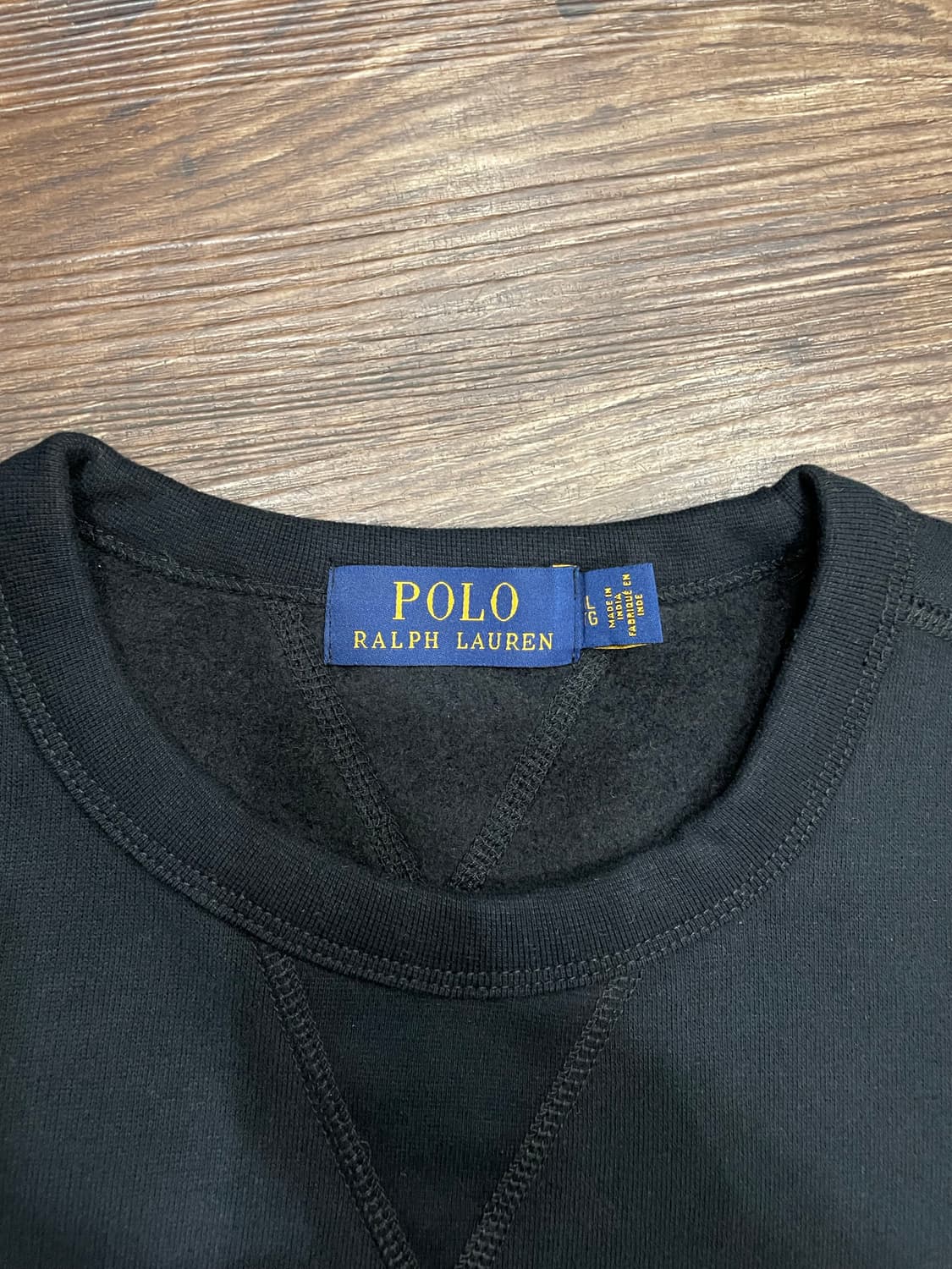 폴로 랄프로렌 스웻셔츠 맨투맨 블랙 상품이미지4