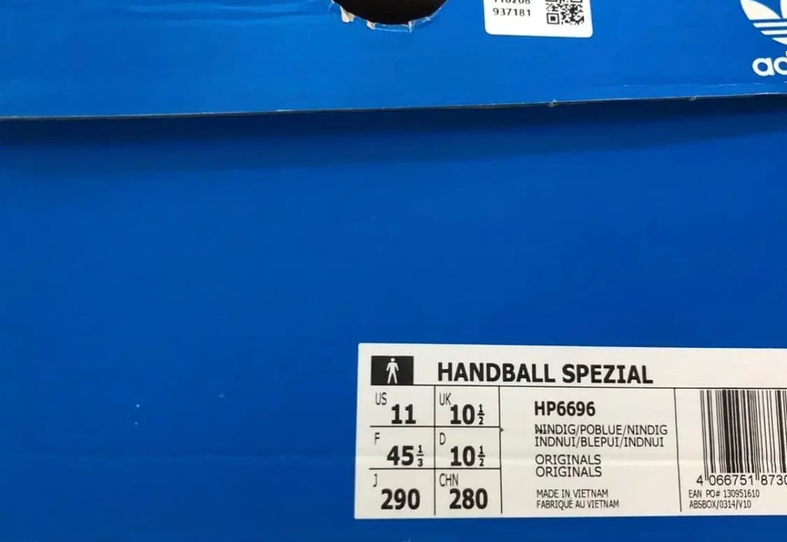 (290) 아디다스 스페지알 핸드볼 나이트 인디고 파워 블루 상품이미지8