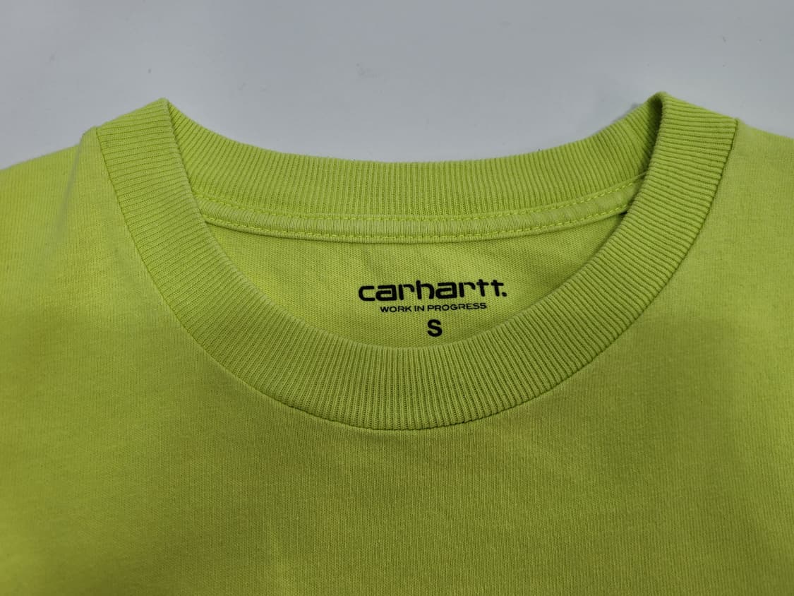 carhartt 칼하트 히트 웨이브 티셔츠 / 남 S 겨자색 상품이미지7