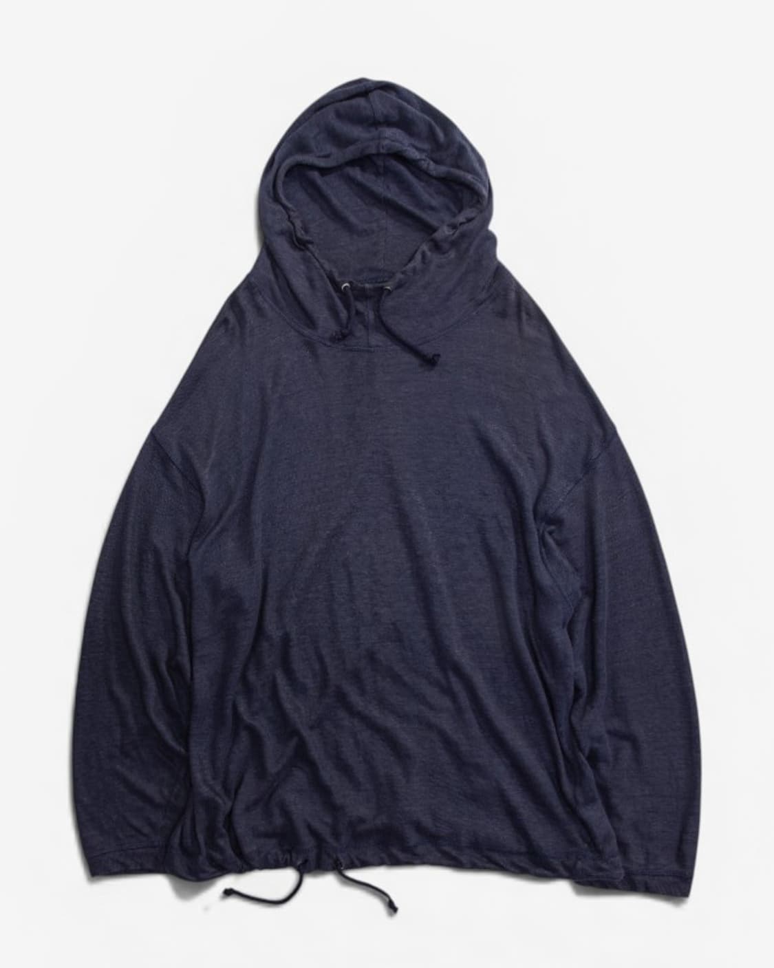 00s Emporio Armani Linen knit hoodie 상품이미지1