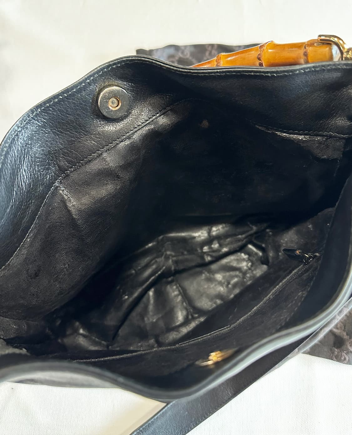 GUCCI leather bamboo bag 상품이미지10