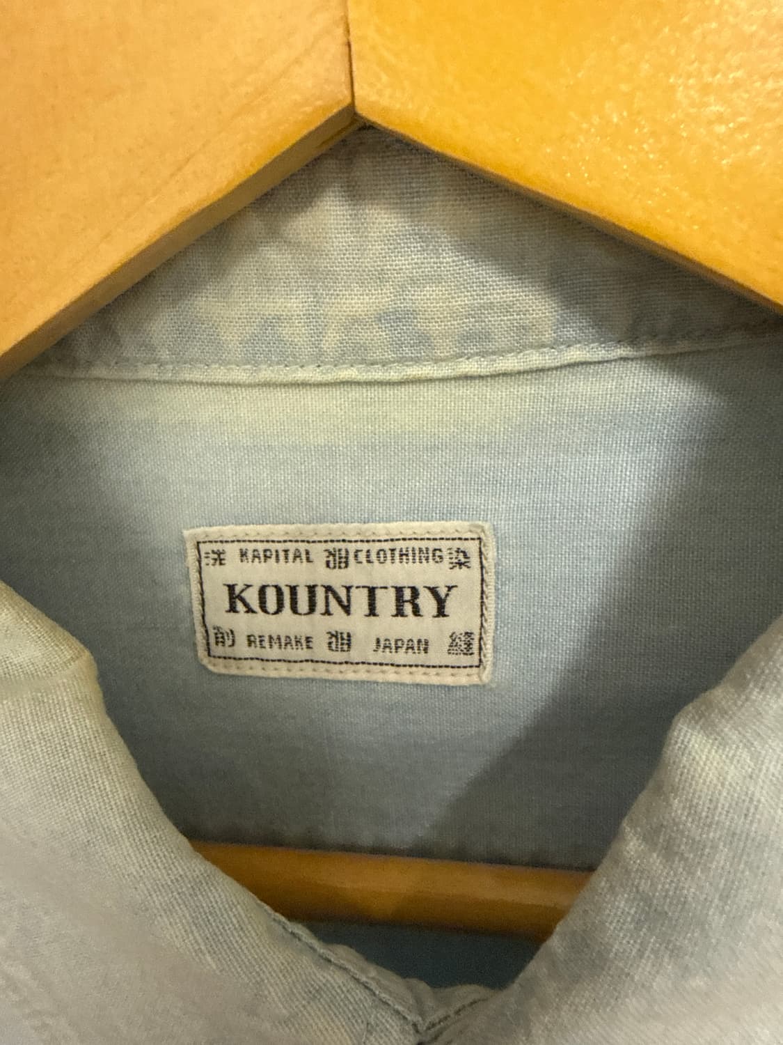 Kapital Kountry 샴브레이 워크 셔츠 M 상품이미지4