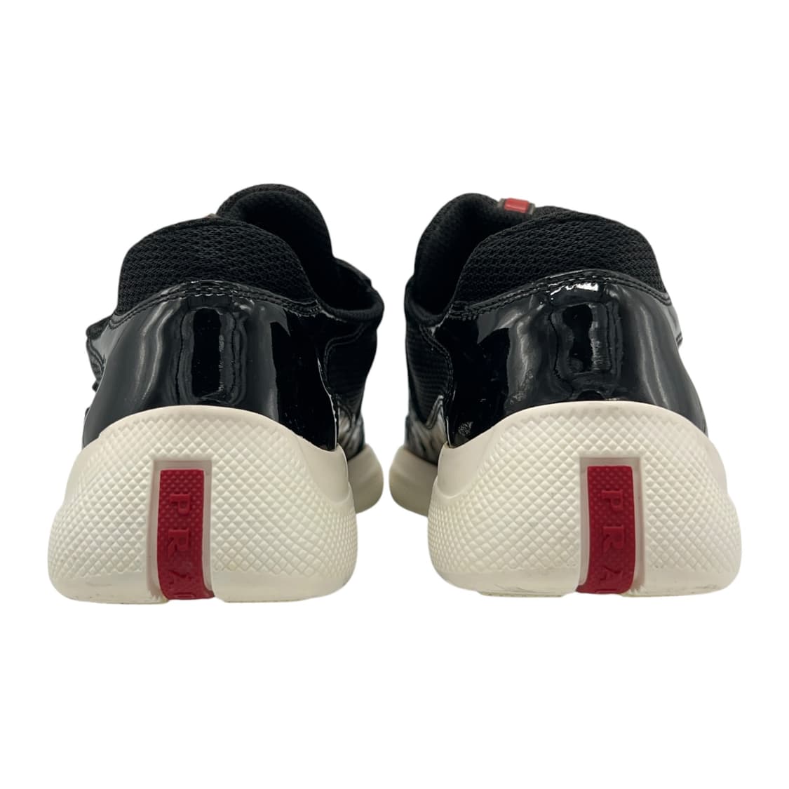 230 W 프라다 아메리카컵 페이던트 매쉬 벨크로 블랙 (EU36) 상품이미지5