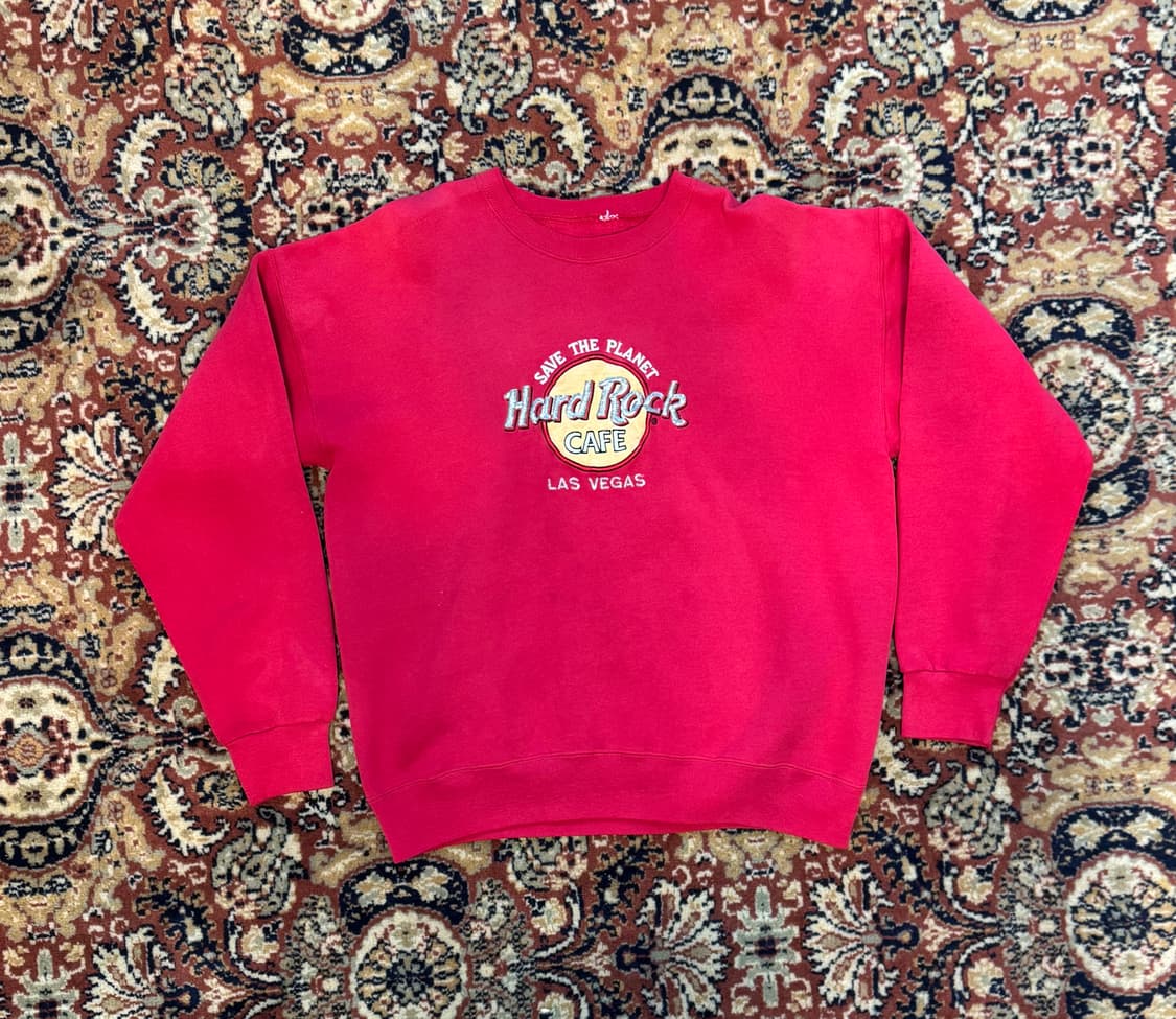 90s 빈티지 하드락 카페 맨투맨 스웻 셔츠 L~XL (571) 상품이미지2