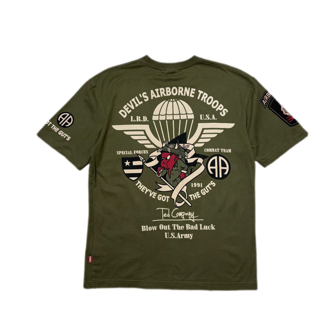 Ted Company 테드컴퍼니 밀리터리 반팔티셔츠 상품이미지5