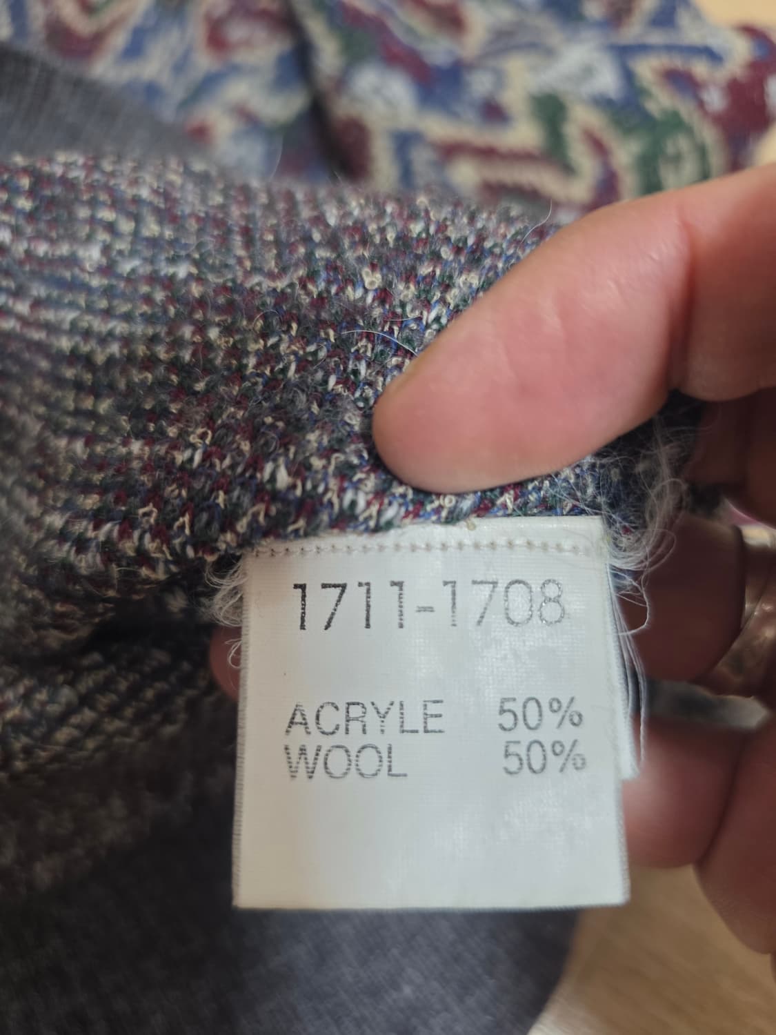 블랙 미쏘니 스포츠 빈티지 울 니트 상품이미지8