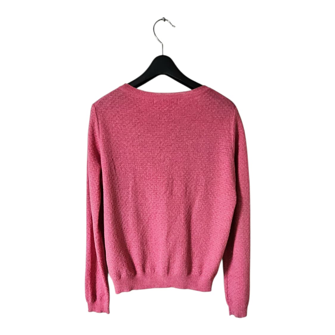 기비 GIVY 핑크 플라워 자수 가디건 | 입체 자수 진주버튼 니트 상품이미지7