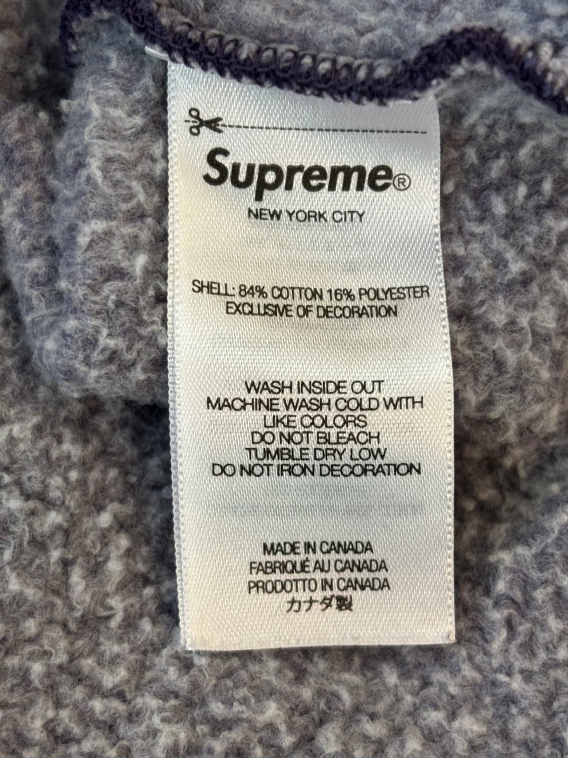 23ss Supreme Sweat Hood 상품이미지8