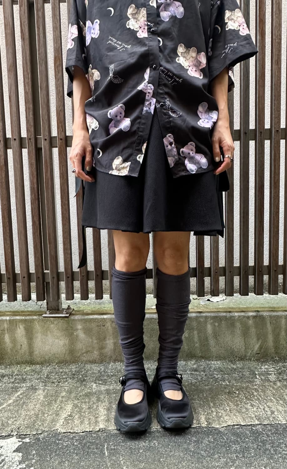 SHIPS Oblique Line Skirt 상품이미지1