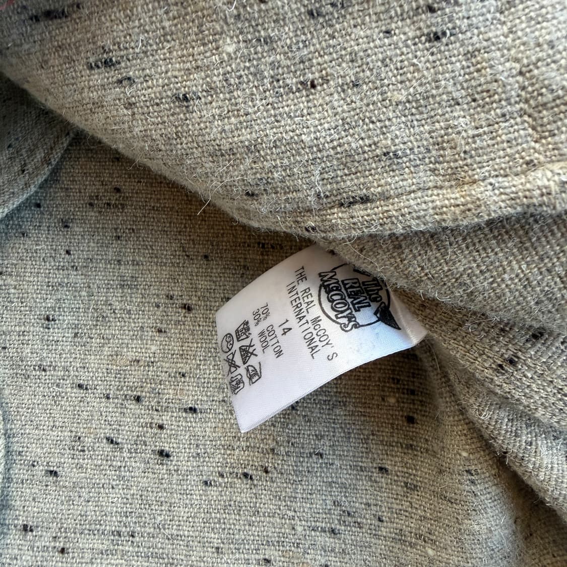 리얼 맥코이 부코 울 워크 셔츠 상품이미지7