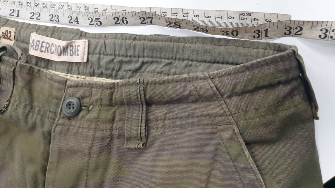 Abercrombie 카모 카고 바지 32 상품이미지4