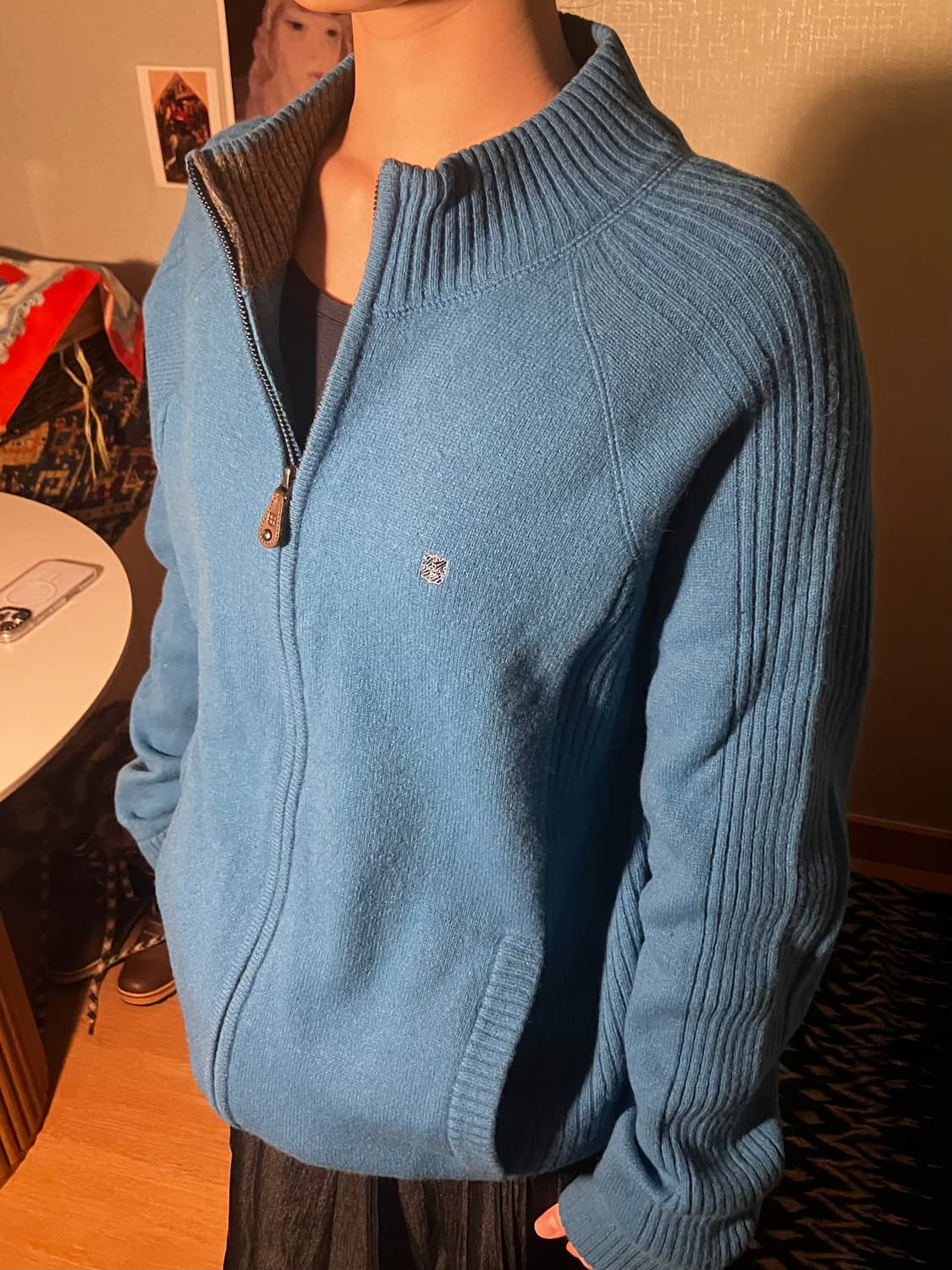 Conus by Caspi 니트 집업 상품이미지5