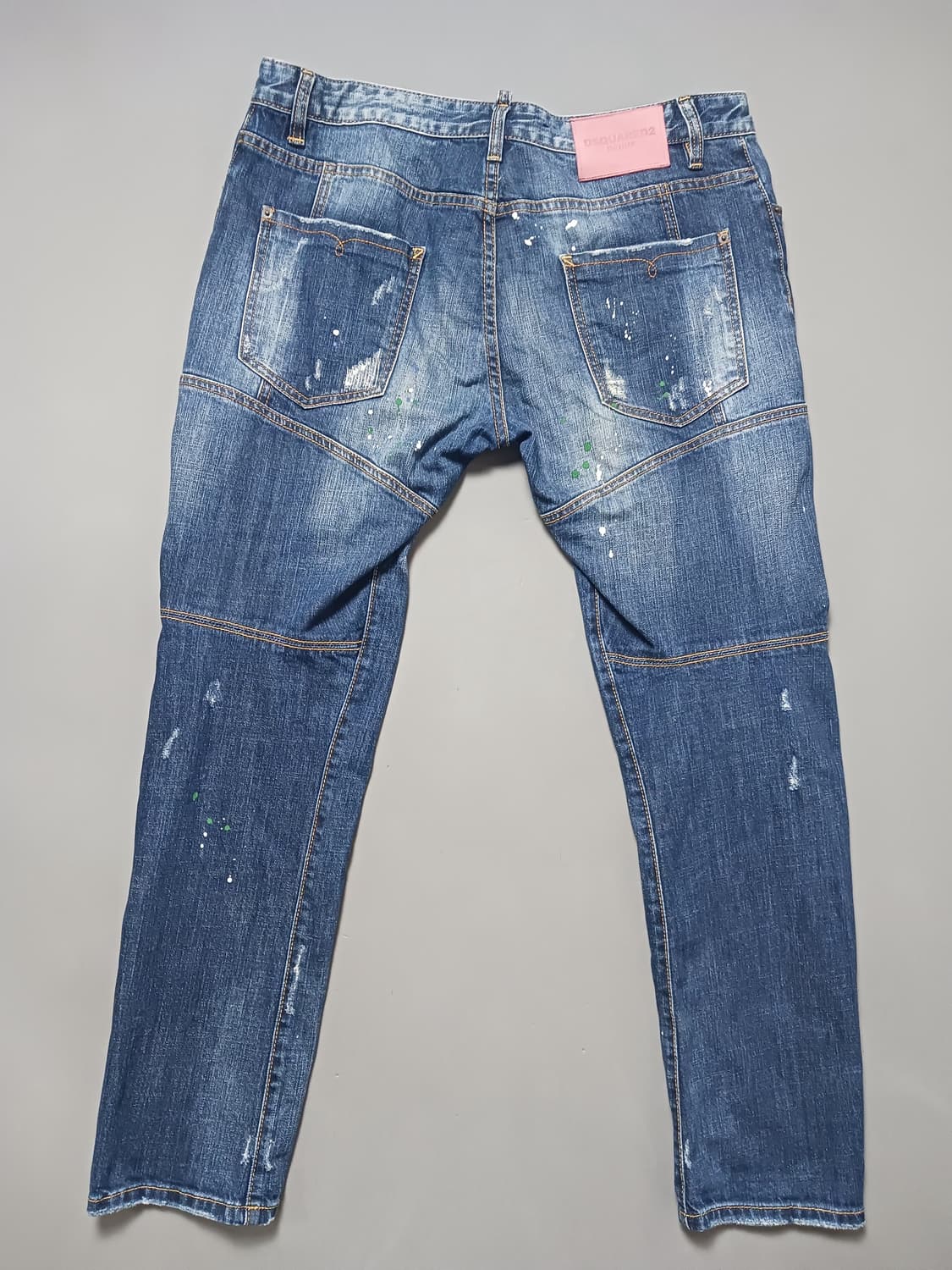 [36] 디스퀘어드2 멀티페인팅 타이디바이커진 청바지 상품이미지7