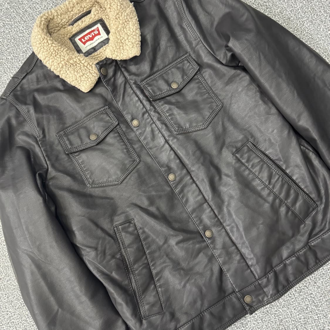 리바이스 쉐리파 라이닝 래더 트러커 자켓 상품이미지2