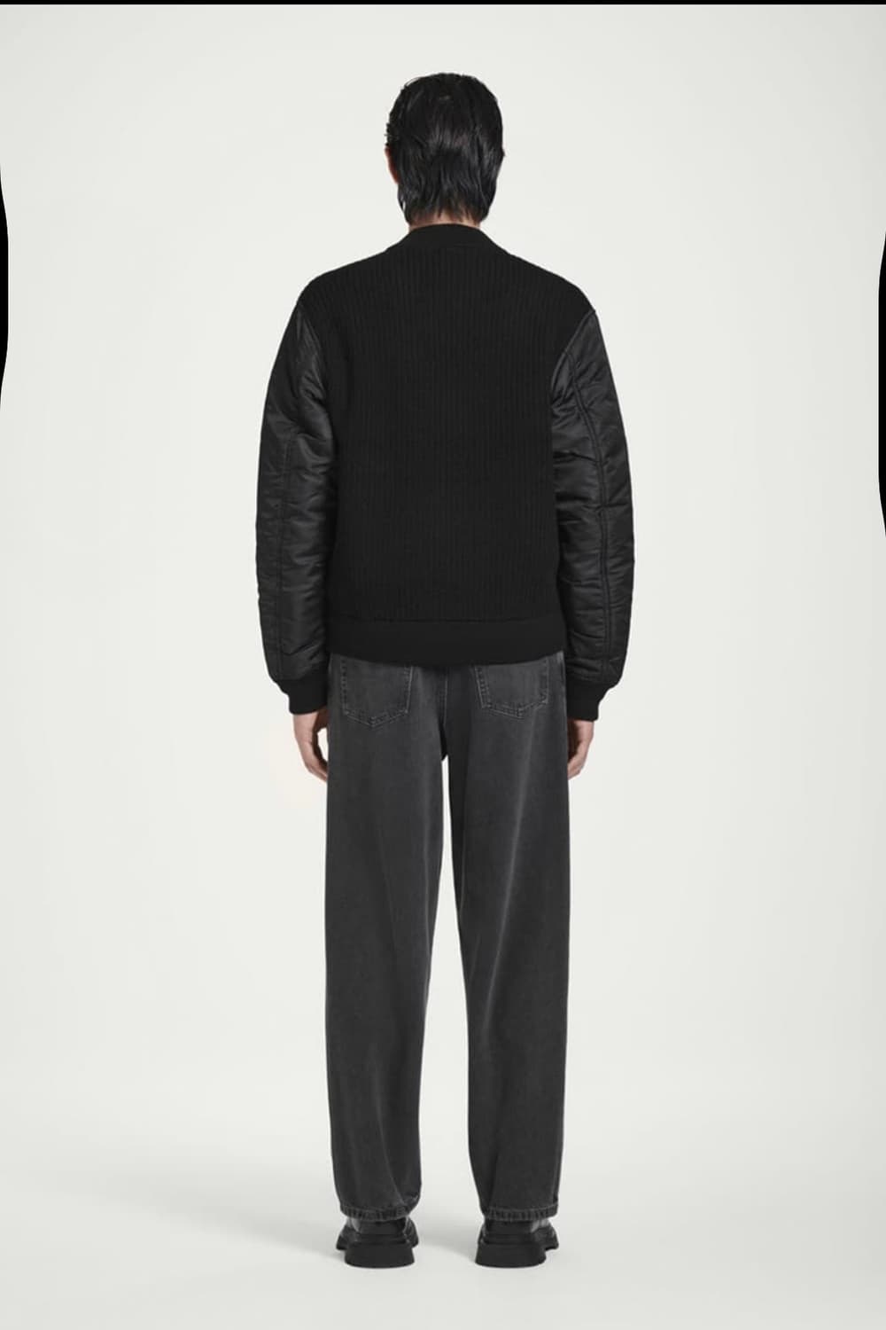 COS 블랙 봄버 자켓 메리노자켓 상품이미지4