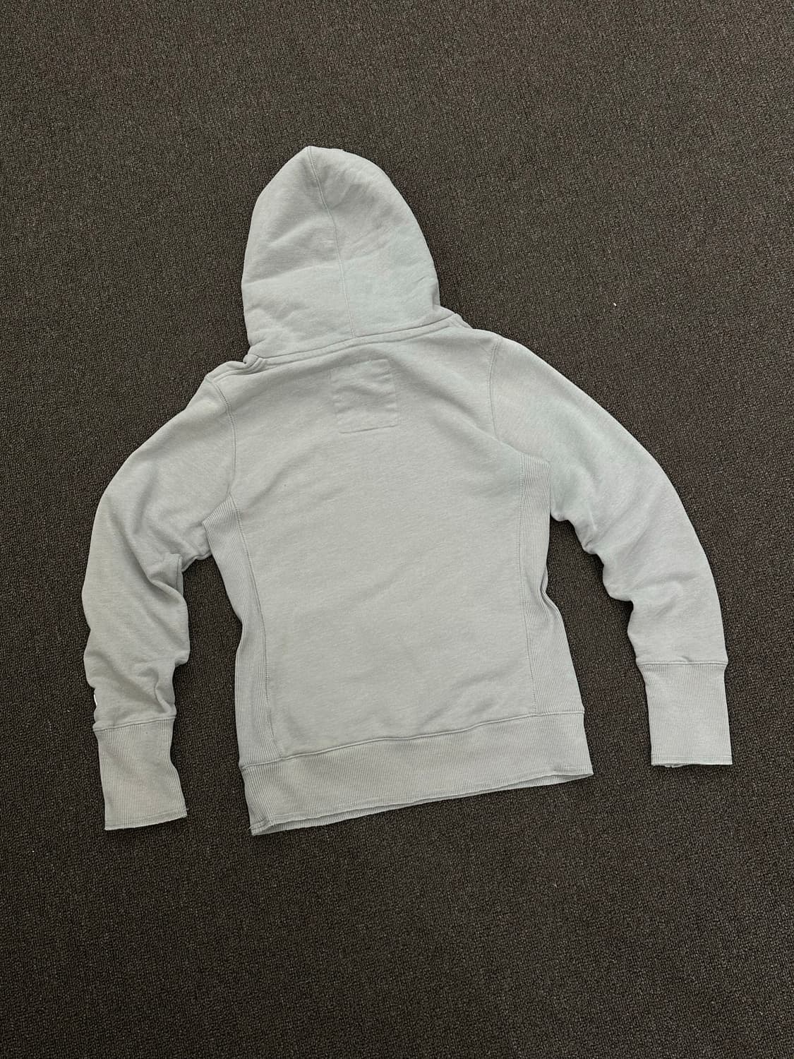 M)러셀 애슬레틱 빈티지 여성 넥버튼 디테일 플리스 후디 상품이미지4