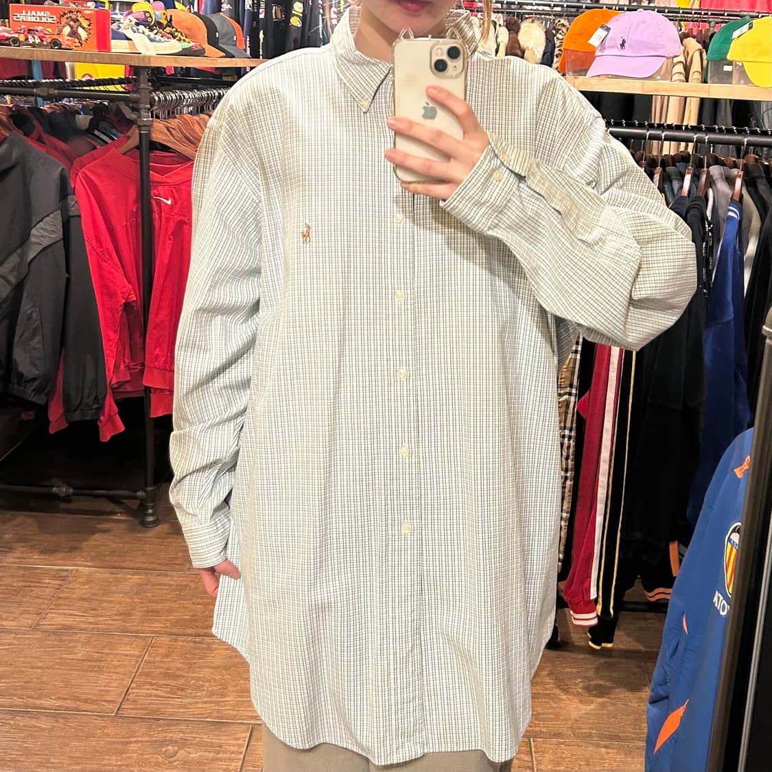 [HI] 폴로 셔츠 그린&퍼플 상품이미지1