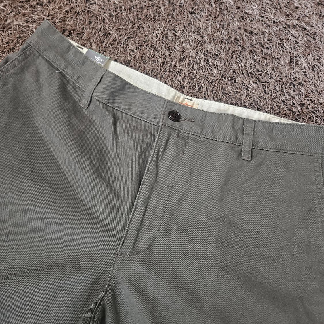 (새상품)DOCKERS in USA 코튼 시그니쳐 자수 반바지 34 상품이미지4