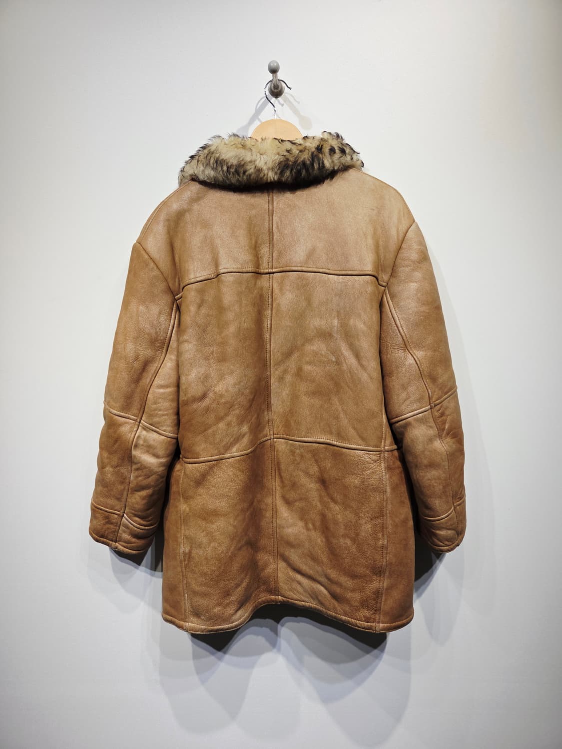 입생로랑(YSL) 에스에스패션 산양가죽 무스탕 하프 코트 상품이미지7