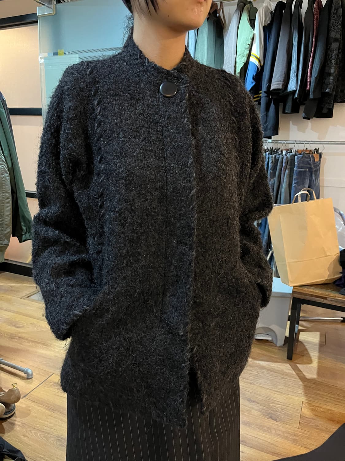 japanese vintage 울 자켓 상품이미지2