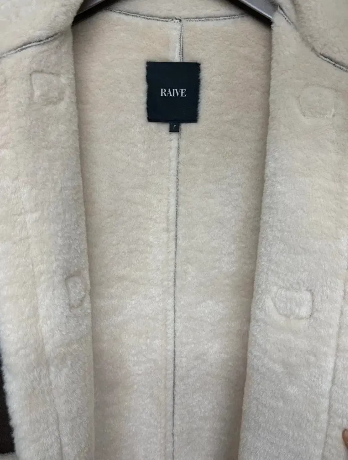 레이브 RAIVE 토글롱무스탕 Toggle Long Mustang 상품이미지9