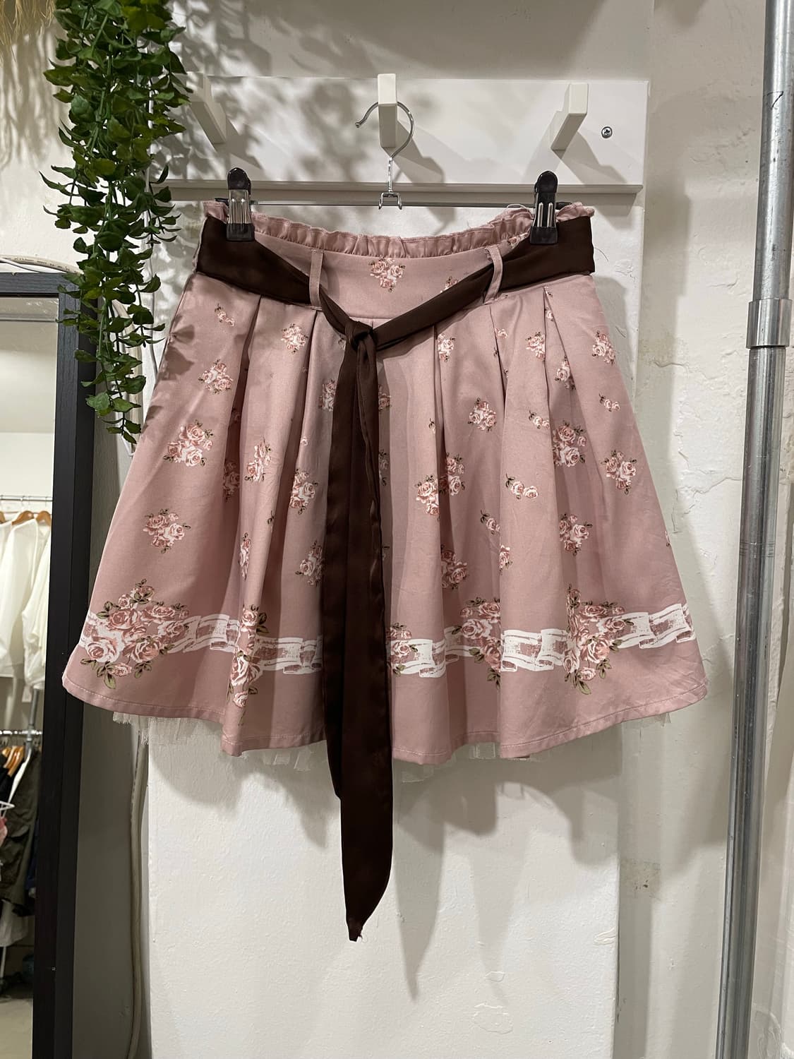 Ank rouge flower mini skirt 상품이미지6