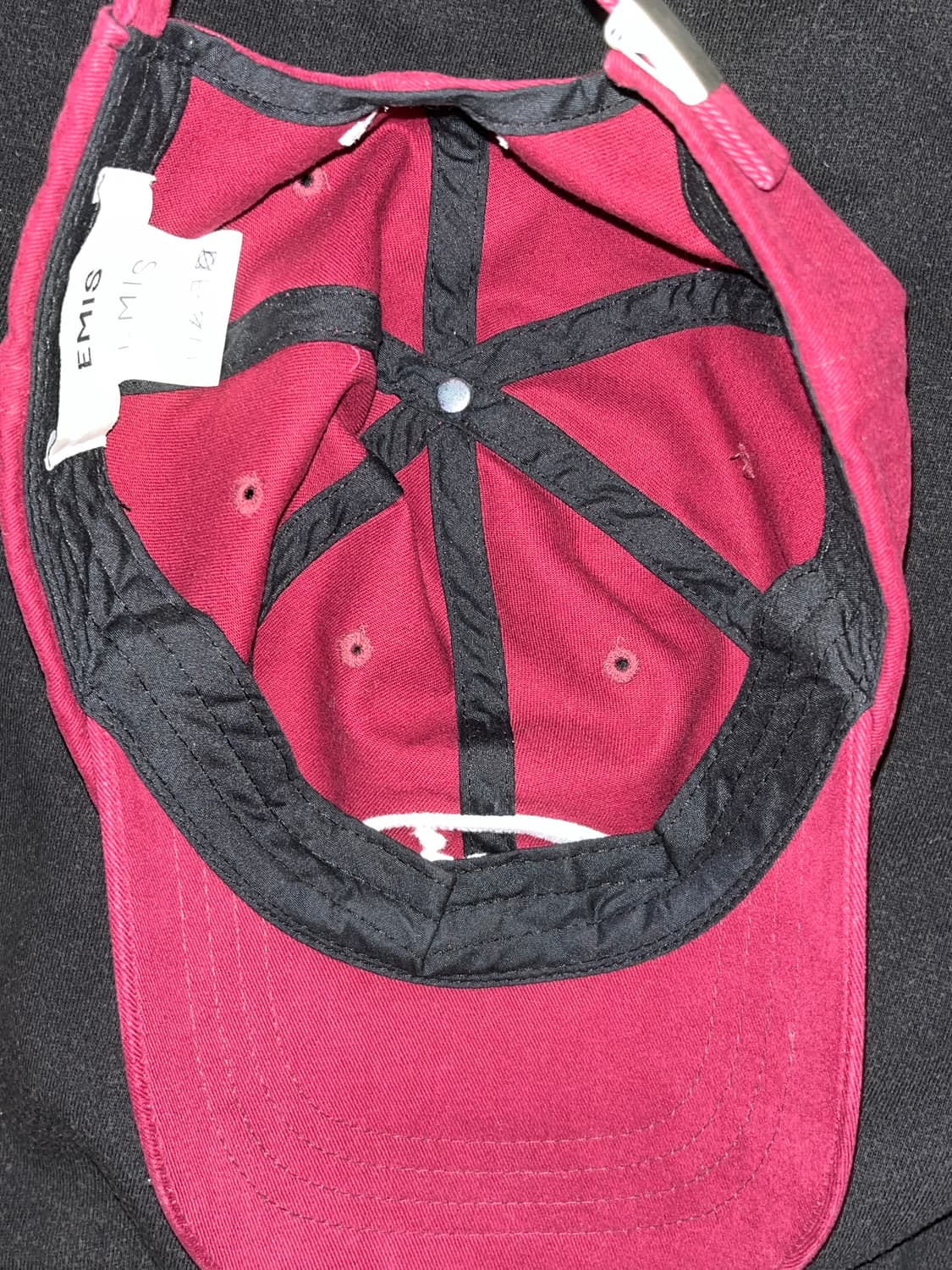 EMIS 이미스 캡 버건디 상품이미지4