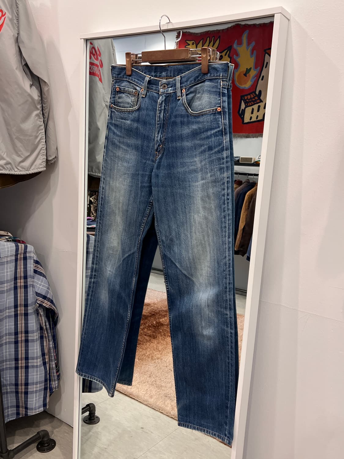 00s Levis 리바이스 502 데님 팬츠 (32inch) 상품이미지1
