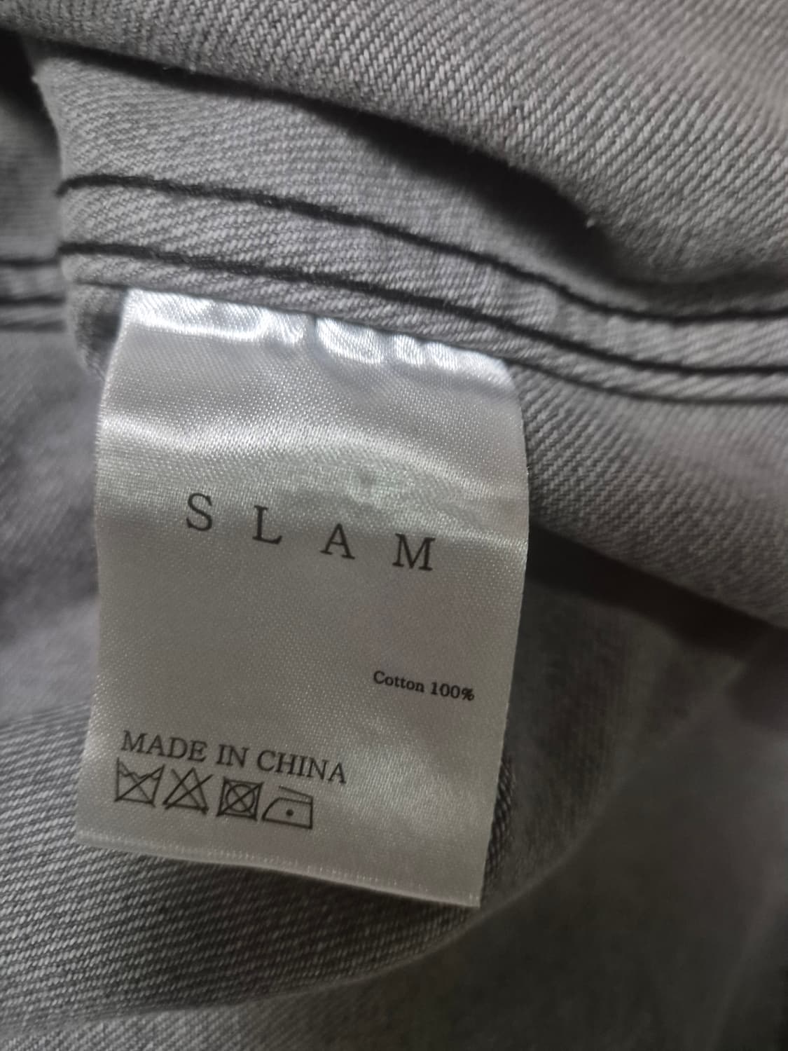 SLAM 그레이 데님 트리거 자켓 청자켓 상품이미지3