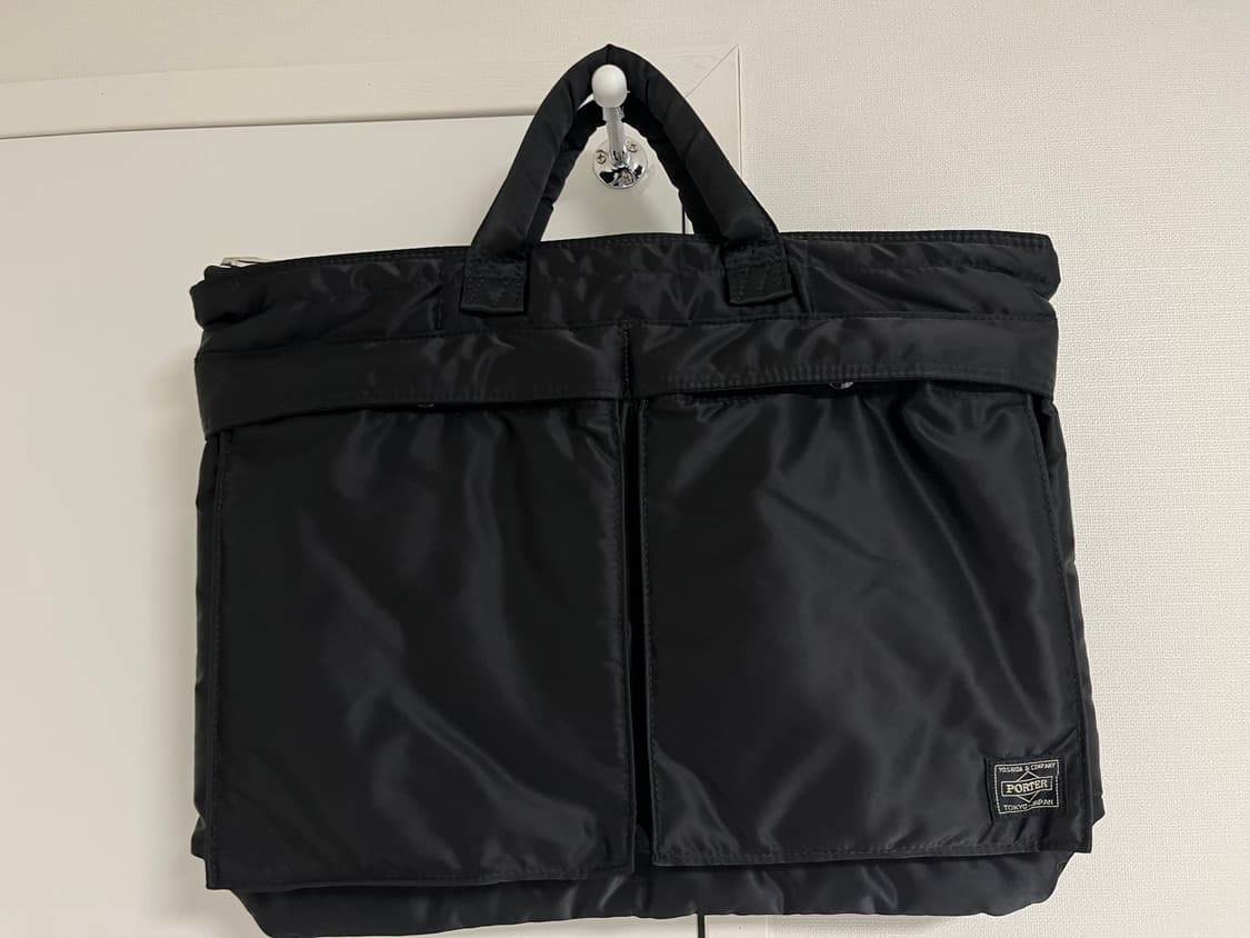 요시다 포터 탱커 숏 헬멧백 블랙 S 상품이미지1