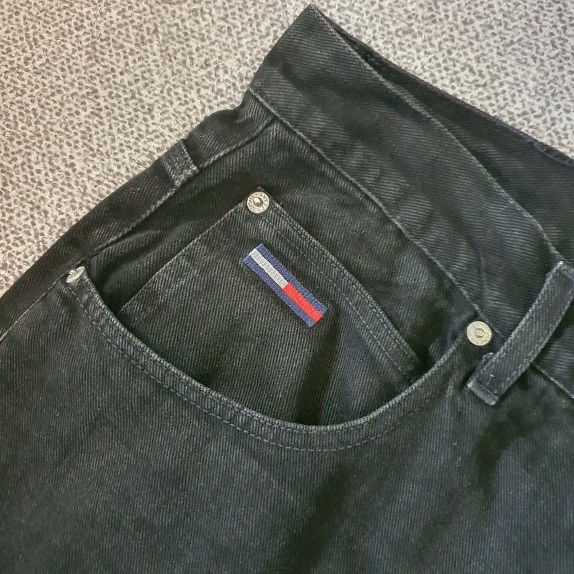 90s타미 힐피거 빈티지 카펜터 데님 숏팬츠 상품이미지4