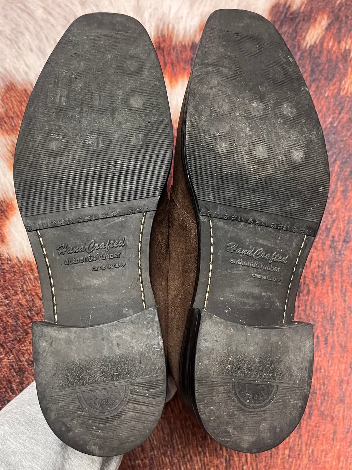 [7] Cruz de Pedra 742 브라운 스웨이드 처카부츠 상품이미지5