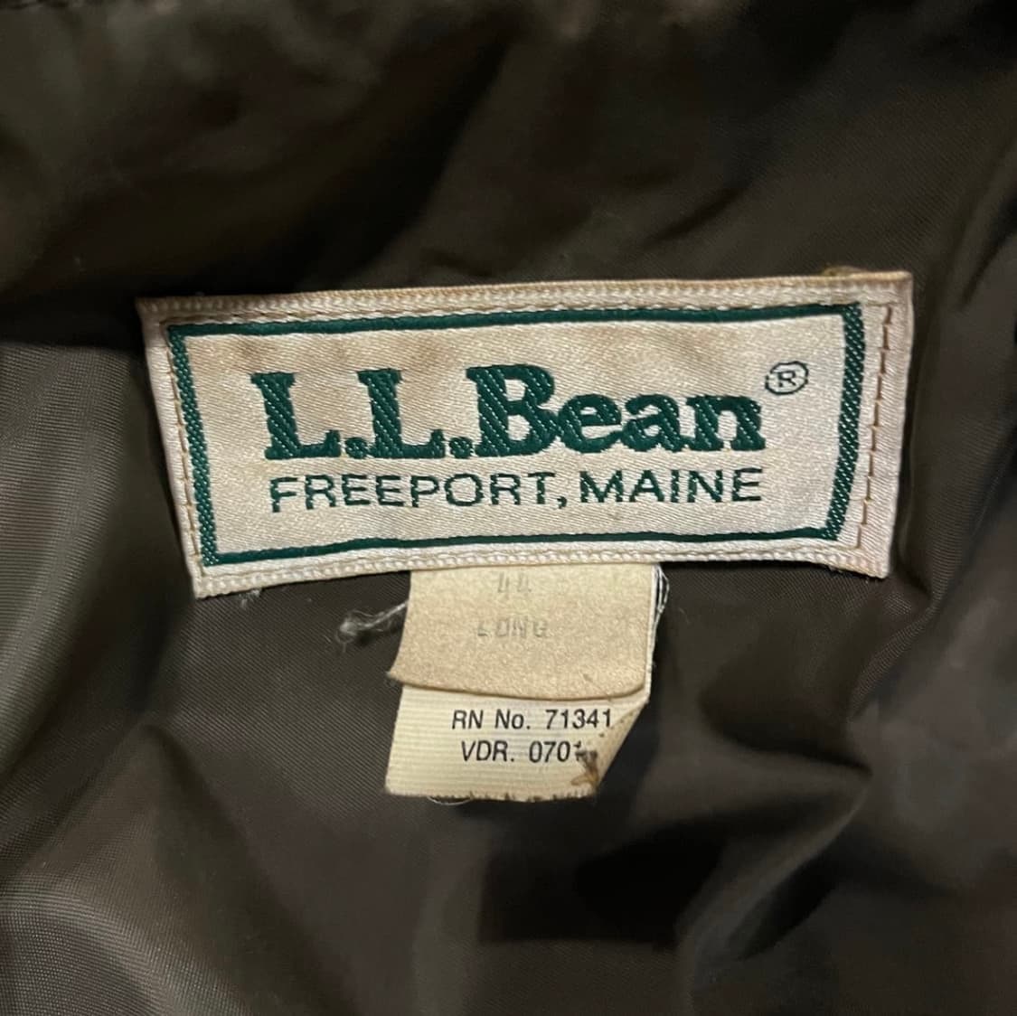 80s 엘엘빈 고트스킨 A-2 자켓 (105) 상품이미지4