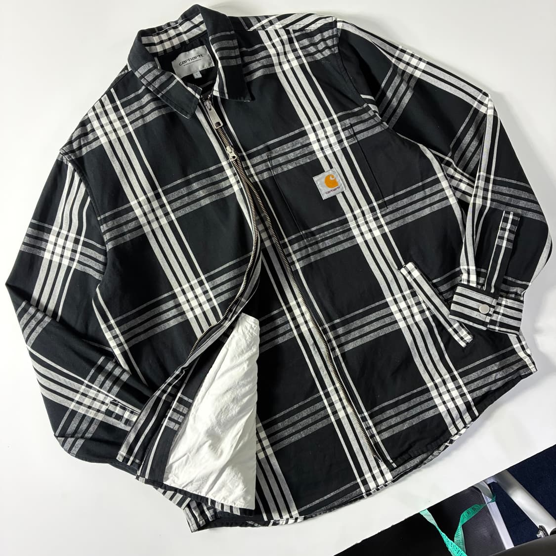 Carhartt  칼하트 WIP 케이힐 체크 셔츠 자켓  상품이미지2
