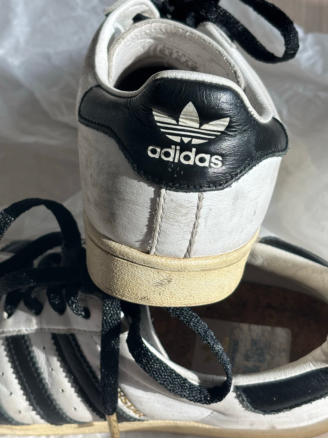 아디다스 슈퍼스타 프리미엄 화이트 블랙 상품이미지7