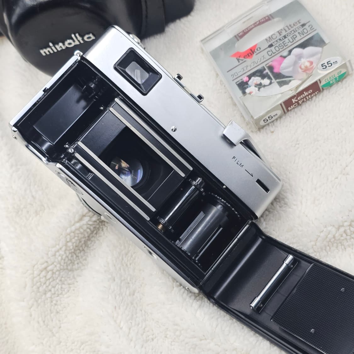 A급 미놀타 Minolta 하이매틱 7s RF 필름카메라 필카 올드 희귀 상품이미지9