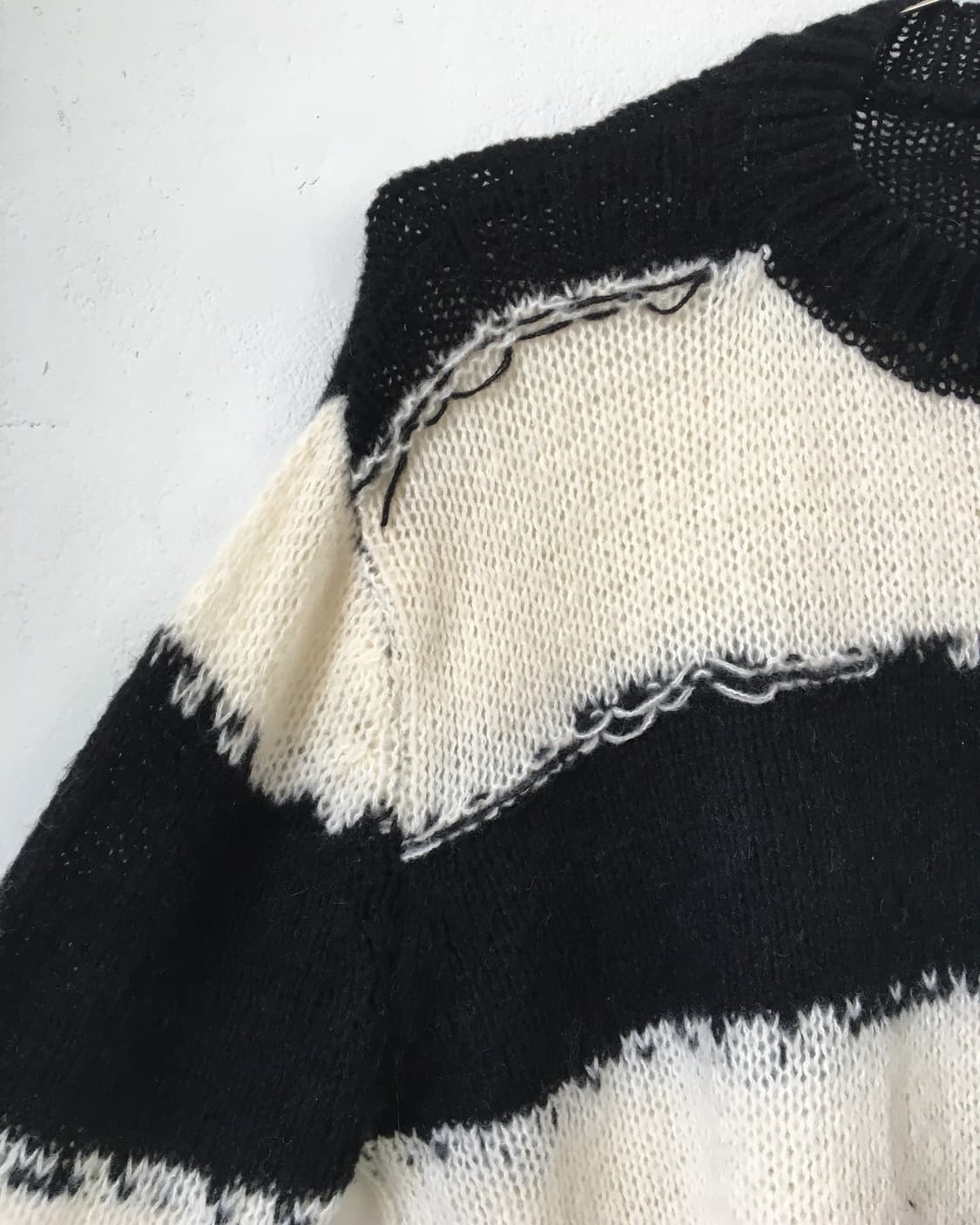 stripe pattern knit 상품이미지7