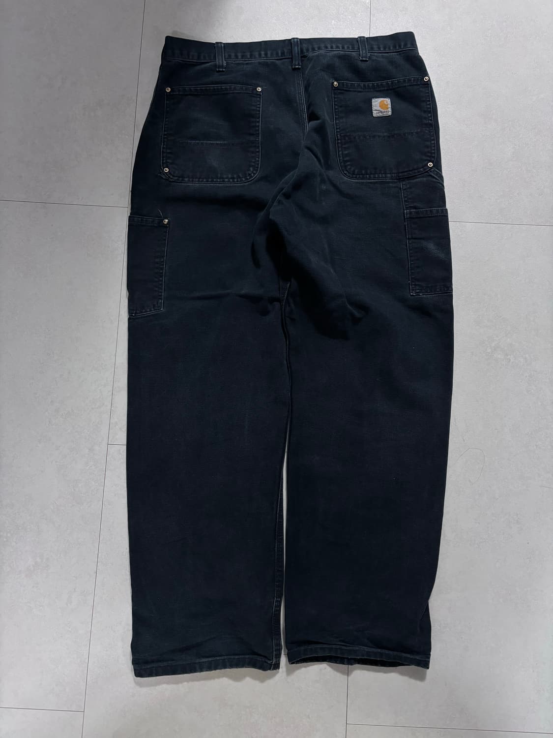 [34]칼하트 b01 더블니 블랙 상품이미지4